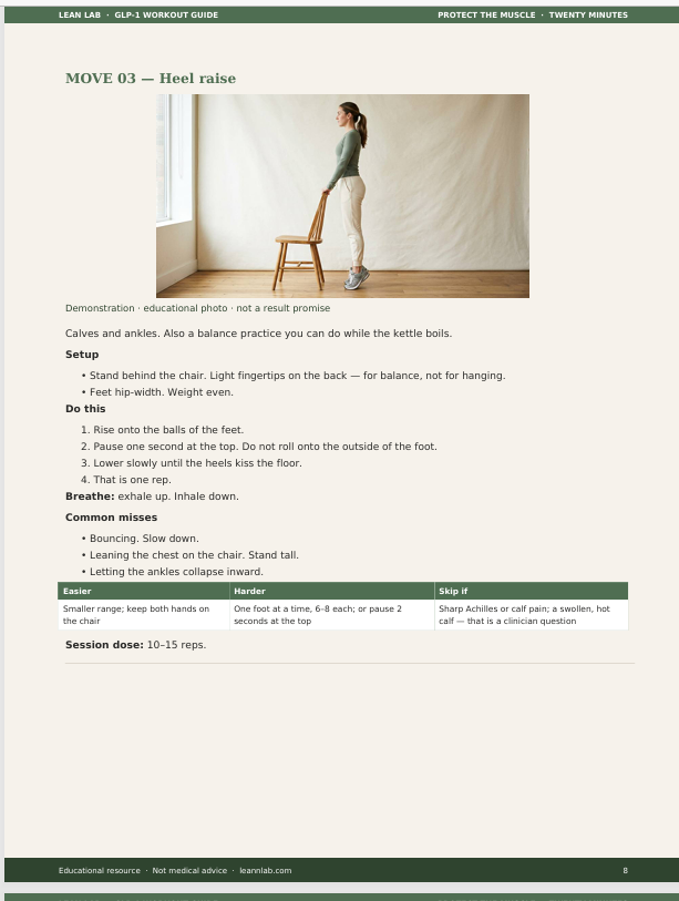 GLP-1 Workout Guide