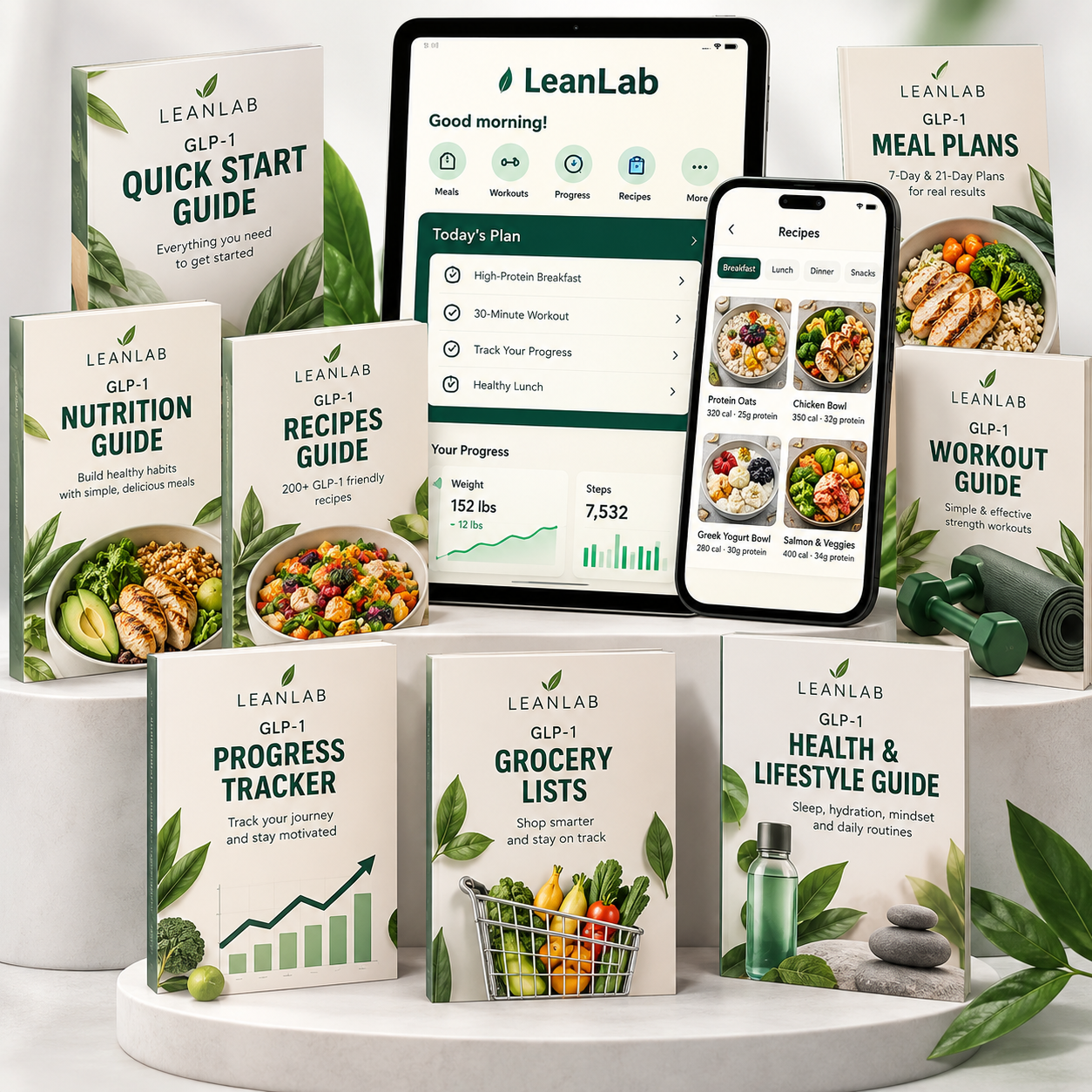 LeanLab Companion + 8 Premium Guides